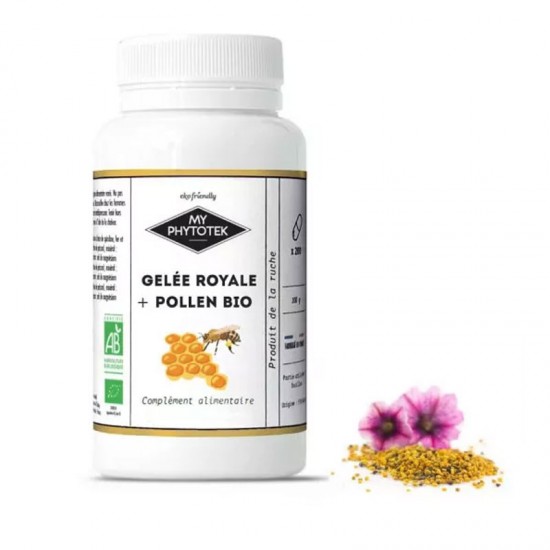 Gelée royale et pollen BIO...