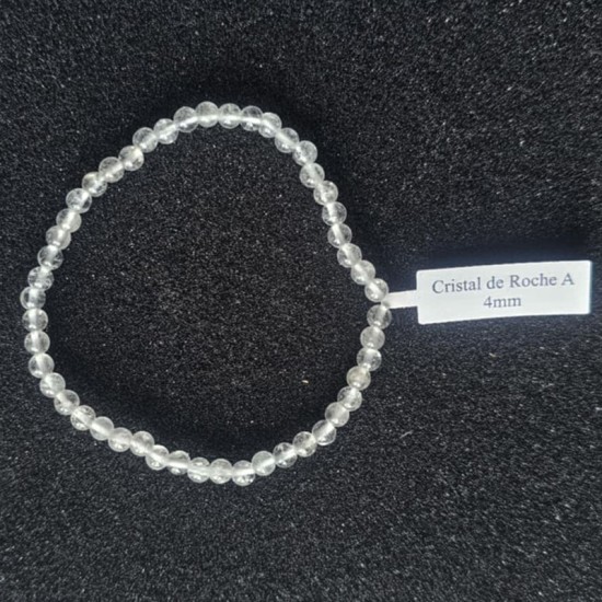 Bracelet boule 4mm cristal...