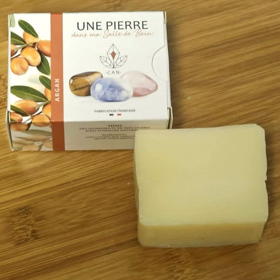 SAVON ARGAN + PIERRE (1 PIÈCE)
